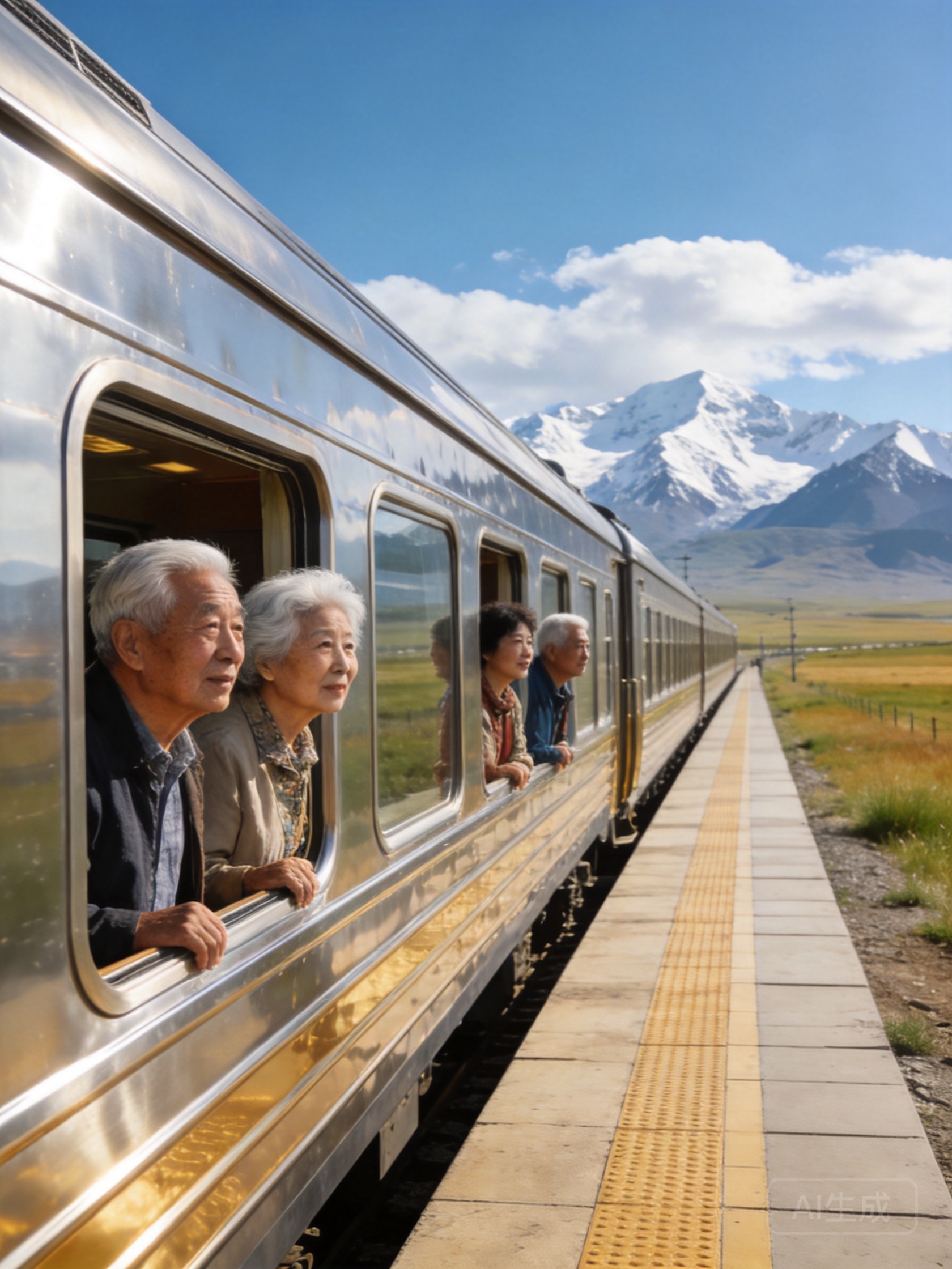 银发旅游专列