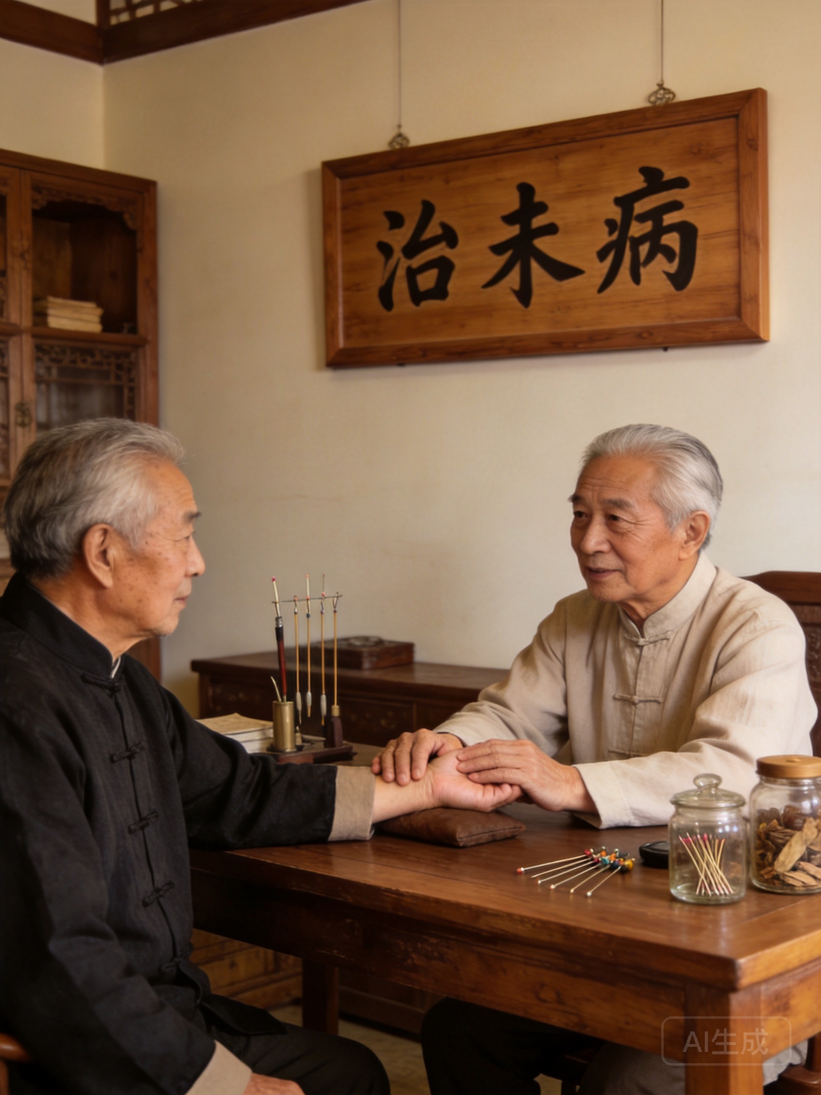 中医治未病理念融入慢病管理,中西医结合守护老年认知健康